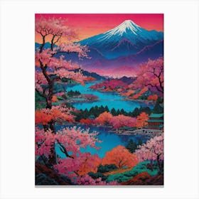 Mt Fuji 4 Canvas Print