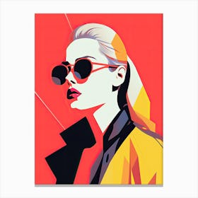 Mississippi, Pop art Canvas Print