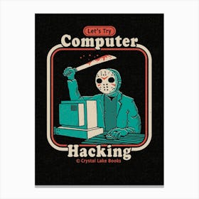 Hacking For Beginners Canvas Print
