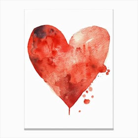 Red Heart 1 Canvas Print