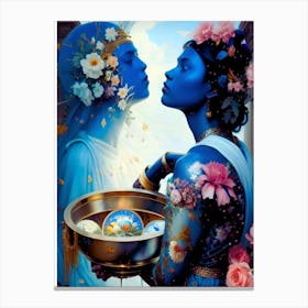 Goddesstwins Canvas Print