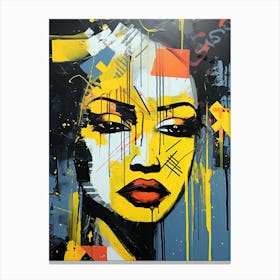 African american Woman Canvas Print
