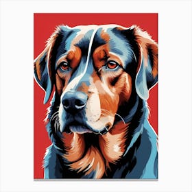 Dog Portrait (5) 1 Canvas Print