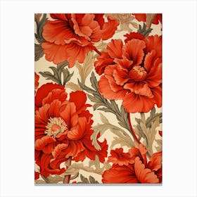 Red Poppy Canvas Print