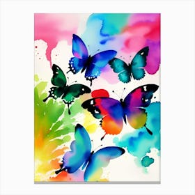 Colorful Butterflies 187 Canvas Print