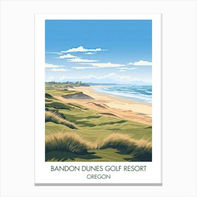 Bandon Dunes Golf Resort (Bandon Dunes)   Bandon Oregon 2 Canvas Print