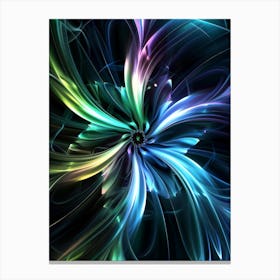 Abstract Flower 32 Canvas Print