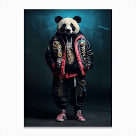 Panda Bear 34 Canvas Print