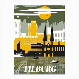 Tilburg Portrait New2 Canvas Print