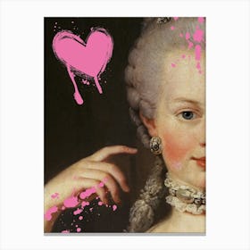 Portrait Of A Lady 1 Canvas Print