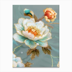 Chinese Flower Painting 91 Canvas Print