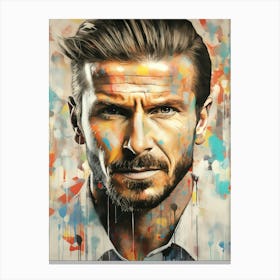 David Beckham (2) Canvas Print
