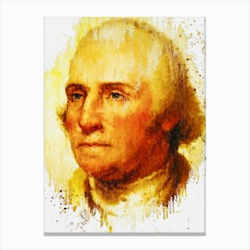 George Washington Painting Canvas Print