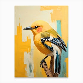 Yellow Bird Canvas Print