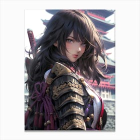 Samurai Girl 13 Canvas Print