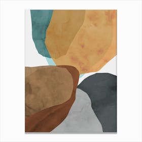 Abstract Watercolor Painting Canvas Print