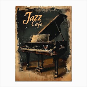 Jazz Cafe 12 Canvas Print