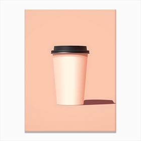 Coffee To Go Canvas Print