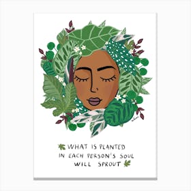 Plant Soul Canvas Print