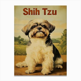 Shih Tzu Canvas Print