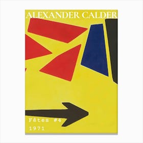 Alexander Calder 2 Canvas Print