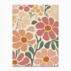 Floral Wallpaper 2 Canvas Print