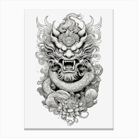 Chinese Dragon 1 Canvas Print