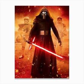 Star Wars The Force Awakens 16 Canvas Print