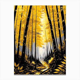 Autumn Forest 3 Canvas Print