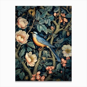Bird In A Tree 12 Canvas Print