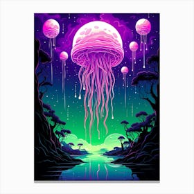 Jellyfish Canvas Print