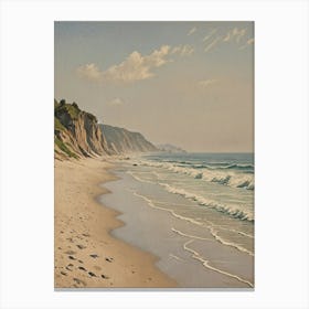 Serene Beach Canvas Print