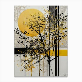 Yellow Tree Canvas Print