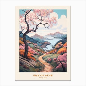 Isle Of Skye Scotland Hike Poster Canvas Print