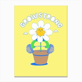 Grow Strong Canvas Print