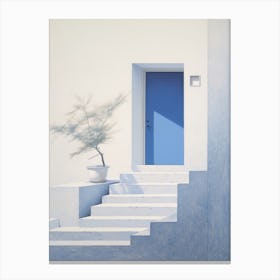 Blue Door 50 Canvas Print