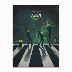 Alien Evolution Canvas Print