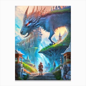 Legend Of The Dragon Canvas Print