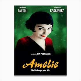 Japanese Amelie Movie Canvas Print