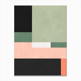 Color geometry in harmony G Canvas Print