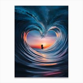 Heart Of The Ocean 4 Canvas Print