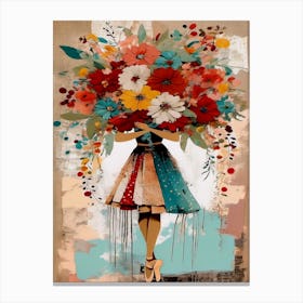 Flower Girl 4 Canvas Print