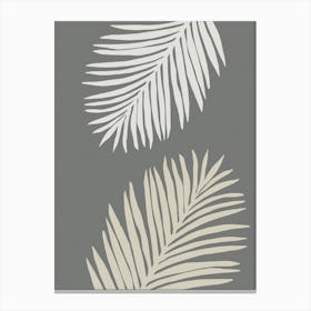 Palm Leaf Art Poster_2326114 Canvas Print