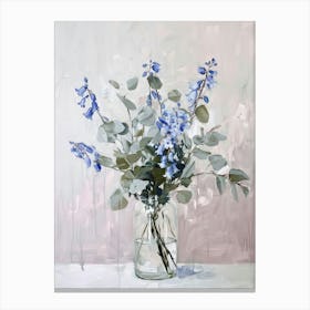 A World Of Flowers Bluebell 1 Painting Canvas Print