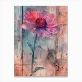 flower Watercolor Canvas Print