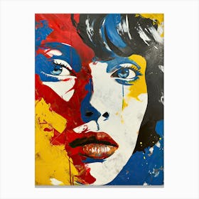 Dazzling Dots, Pop Art Canvas Print