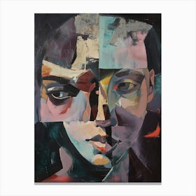 Abstract Portrait Of A Woman 1 Canvas Print