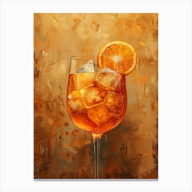 Aperol Spritz Art Print 283 Canvas Print