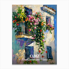 Mediterranean Views Cadiz 2 Canvas Print