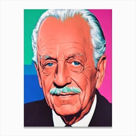 Melvyn Douglas Pop Movies Art Movies Canvas Print